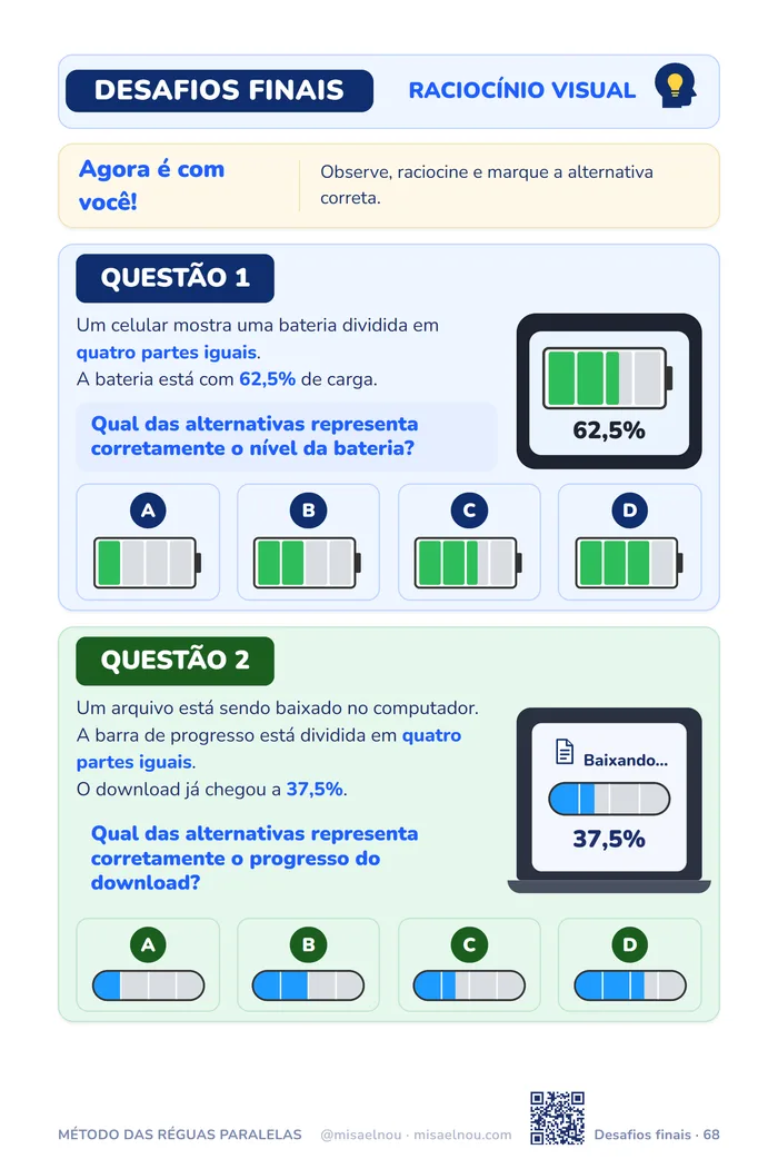 Página dos desafios finais